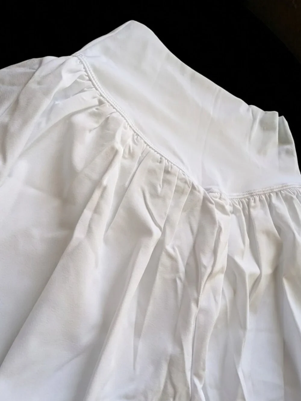 NWT - Copyleaf White Flowy Skort with Wide Waistband
